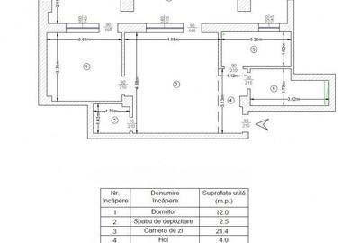 Apartament cu 2 camere în Valea Lupului - 8