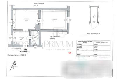 SEMICENTRAL - 2 Camere - Centrala termica proprie - Mobilat si utilat - Perfect - 9