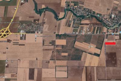 Teren industrial 44.121 mp cu PUZ (spatii de depozitare, industriale si birouri) - 2