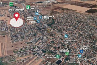 Teren intravilan 262 mp, deschidere 15.50 ml – Comuna Berceni-Vidra - 2