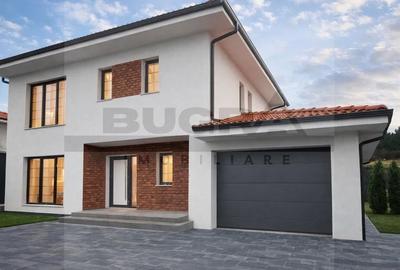 Casa individuala cu garaj, 120 mp utili, Chinteni - 1