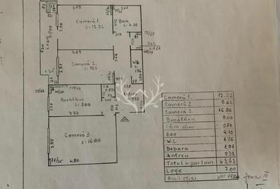 Apartament cu 3 camere decomandat în Mărăști - 2