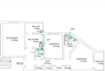 Apartament cu 3 camere în Siderurgiștilor - 1