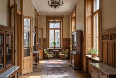 Casa eleganta curte comuna Dorobanti - 3