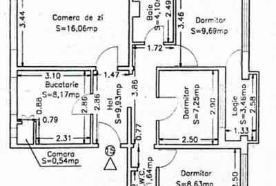 Apartament cu 4 camere decomandat în Nord - 2