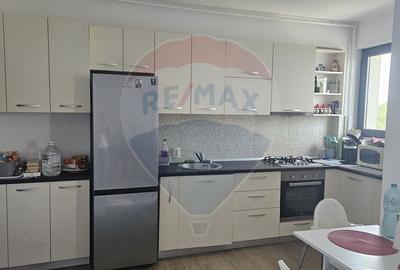 Apartament cu 2 camere semidecomandat, mobilat în Odăi