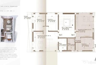 Apartament cu 3 camere decomandat în Republicii - 3