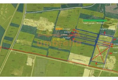 Teren de vanzare Rascruci - Bontida. Intravilan 58.236/?/30 /? - 2