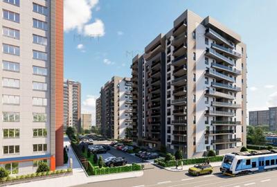 Apartament cu 2 camere semidecomandat, mobilat în Dristor