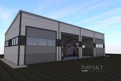 Teren Industrial 5800 mp cu PUD pentru 4 Hale – Centura Apahida - 3