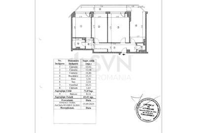 REA1025724 Apartament 3 camere I Ion Mihalache I Lift - 10