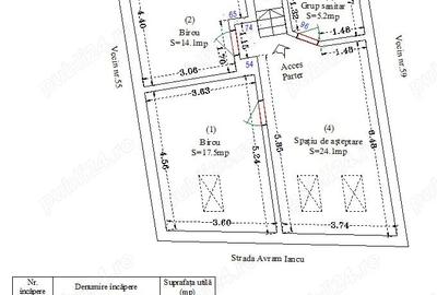 Inchiriez spatiu pentru activitati comerciale - 61mp - 3