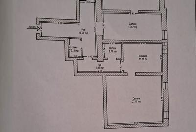 Apartament cu 3 camere în Iosefin