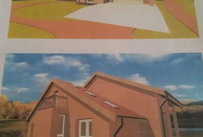 Vand teren cu proiect si constructie partiala - 6