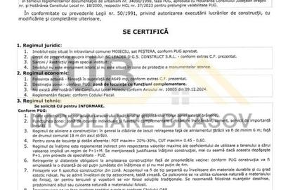 Oportunitate Investitie | Teren Pestera | 2.090mp | Utilitati Gaz/Curent | PUZ - 12