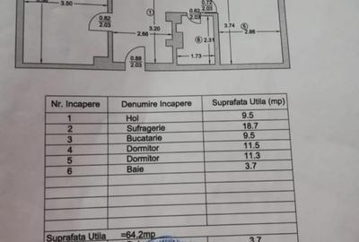 Apartament cu 3 camere decomandat în Bere - 2