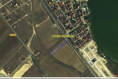 Teren intravilan cu deschidere la Drum European Ovidiu