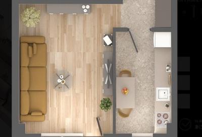 INTABULAT 1 CAMERA - ideal investitie - 1.3 km de PALAS MALL - AMENAJARI PREMIUM - 11