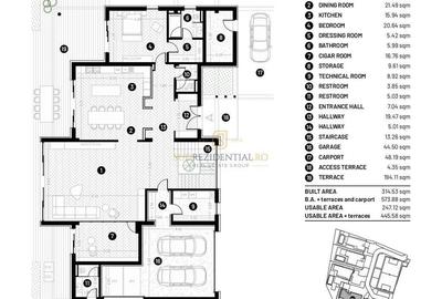 Casă cu 4 camere în Rahova