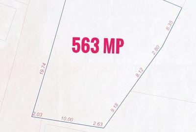 Teren Construcții intravilan de 563 mp, în Borș - 1