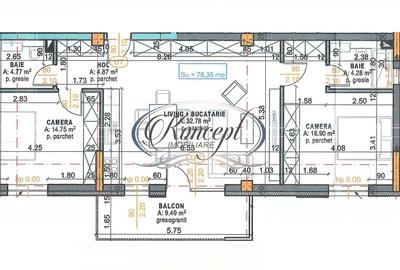 Apartament finisat si cu parcare subterana in Terra Gardens - 11