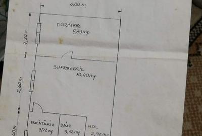 Apartament cu 2 camere nedecomandat în Rahova
