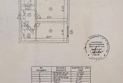 Apartament cu 2 camere decomandat, mobilat în Titan - 15