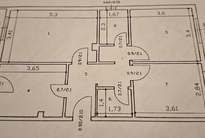 Apartament cu 3 camere decomandat, mobilat în Nicolina - 5
