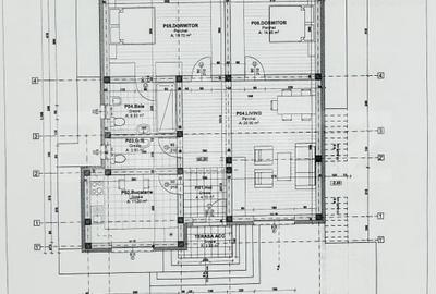 Casă individuală cu 3 camere cu Canalizare în Miroslava