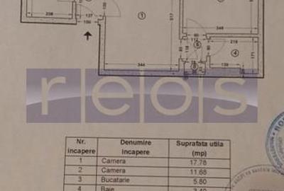 Apartament cu 2 camere în 1 Mai