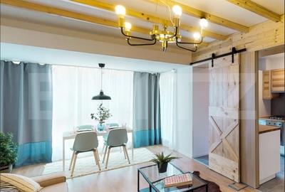 Apartament 2 camere, decomandat + gradina 80 mp, Tractorul