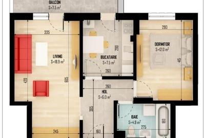 Apartament cu 2 camere spatios si confortabil - Direct Dezvoltator! - 6
