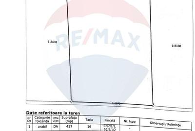 Vanzare Teren 437mp Ostratu Corbeanca / Strada Magnoliei - 2