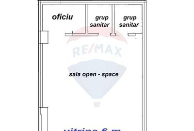 Spațiu comercial, de 47 mp, în Răcădău - 3