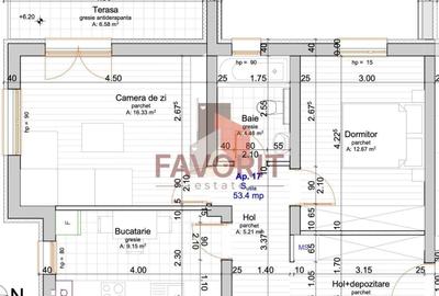 Apartament cu 2 camere decomandat în Favorit - 4