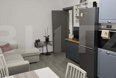 Apartament cu 2 camere semidecomandat, mobilat în Apahida