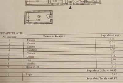 Apartament cu 3 camere decomandat în Valea Ialomiței - 4