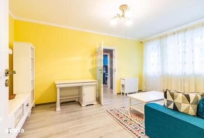 Apartament cu 2 camere semidecomandat, mobilat în 1 Mai