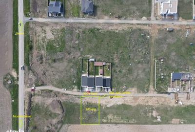 Teren de 625 mp, în Moșnița Nouă