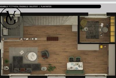 Casă cu 5 camere cu Canalizare în Balotești - 7