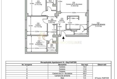 APARTAMENT 4 CAMERE STRADA TASNAD MANASTUR APARTAMENT 4 CAMERE STRADA TASNAD MANASTUR - 17