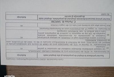 Teren de 6400 mp, în Ciorogârla