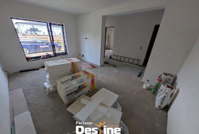 Casa plan parter 3 camere 90 mp + 500 mp teren, finisaje de - 1