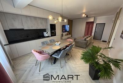 Apartament cu 2 camere semidecomandat, mobilat în Turnișor