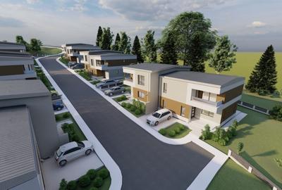 Ansamblu rezidential privat cu 16 Case tip Duplex zona Vivo