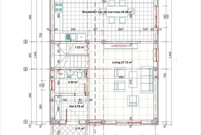 Casă cu 4 camere cu Teren 270 Mp în Est - 10