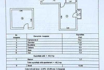 Apartament cu 2 camere decomandat în Gării