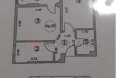 Apartament 2 camere complex rezidential POLLUX Chiajna - 12