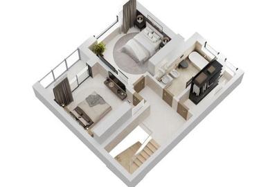 Casă cu 4 camere cu Teren 110 Mp în Central - 5