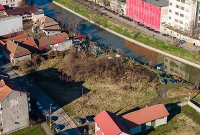 Teren locuinte colective cu 2 fronturi, pe Malul Begai, str Timocului, Timisoara - 11